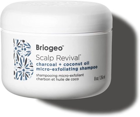  5. Briogeo Scalp Revival Charcoal + Coconut Oil Micro-Exfoliating Shampoo is the best shampoo. 