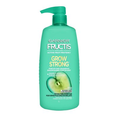  3. Garnier Fructis Grow Strong Shampoo is the best drugstore shampoo. 