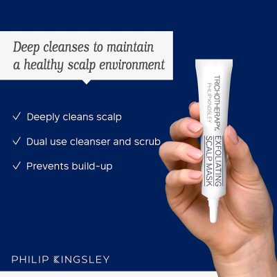  2. Philip Kingsley Exfoliating Weekly Scalp Mask is ideal for oily scalps. 