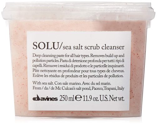  6. Davines SOLU Sea Salt Scrub is the runner-up for best shampoo. 