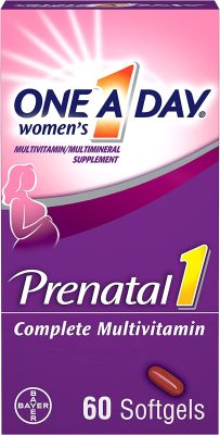  6. AMAZON Women's Prenatal 1 Multivitamin One A Day 