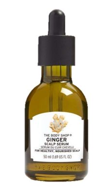  5. The Body Shop Ginger Scalp Serum is the best serum. 