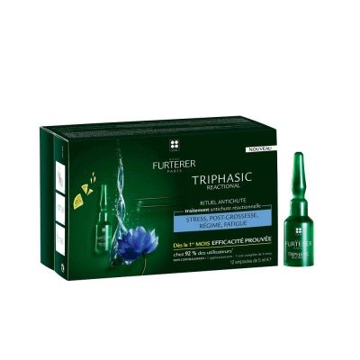  3. Rene Furterer Triphasic Reactional Concentrated Serum is the best lightweight. 