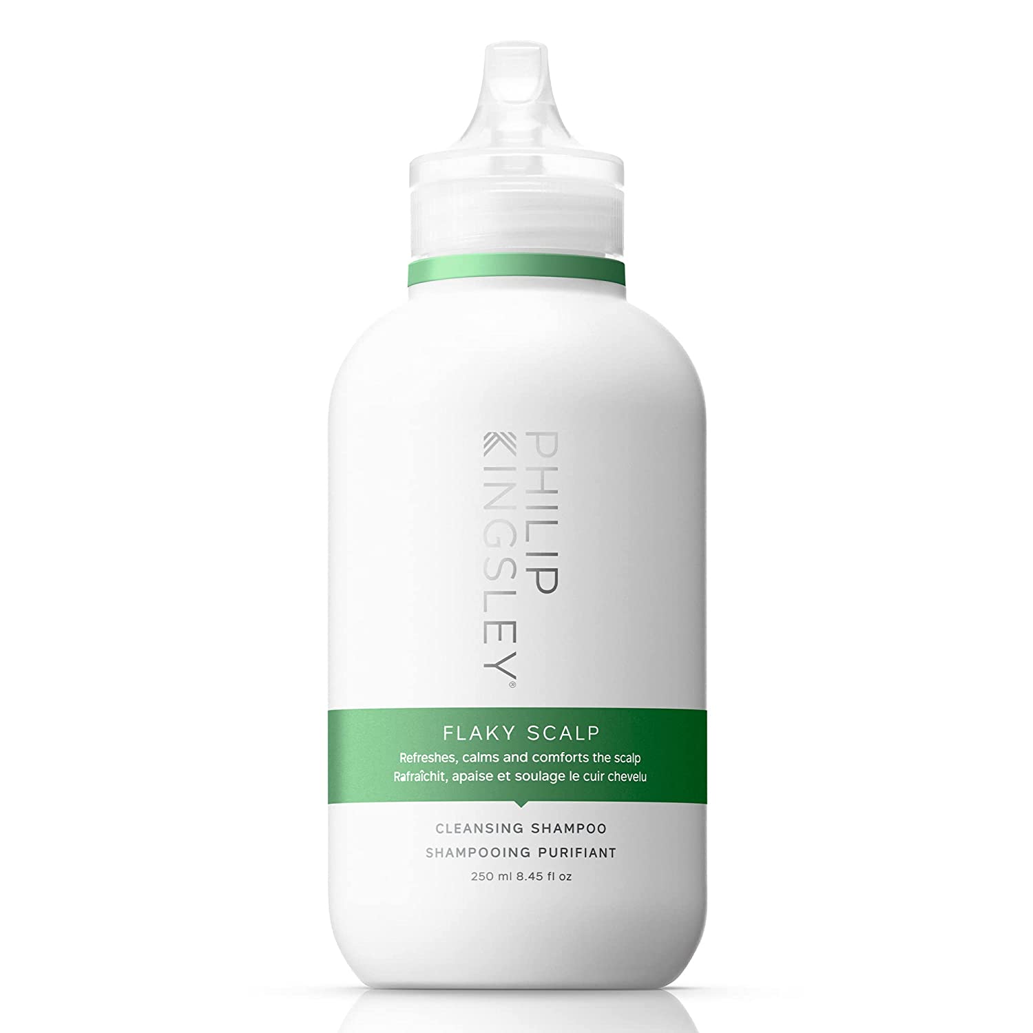  7. Philip Kingsley Flaky Scalp Cleansing Shampoo is the best for dandruff. 
