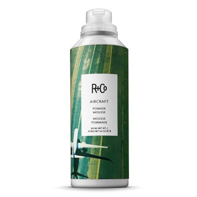  6. R+Co Aircraft Pomade Mousse is ideal for dry hair. 