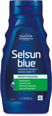  8. Selsun Blue Moisturizing Dandruff Shampoo is the best for dandruff. 
