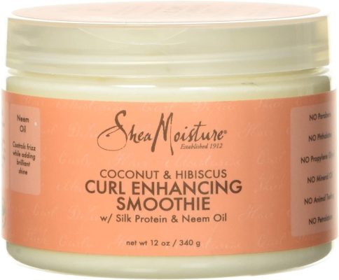  5. SheaMoisture Coconut & Hibiscus Curl Enhancing Smoothie is best for damaged hair. 