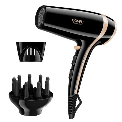  7. CONFU Professional Hair Dryer With Diffuser is the best hair dryer for thick hair. 