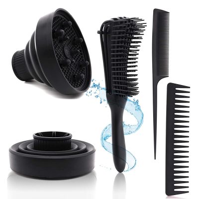  8. Lovppy Collapsible Silicone Hair Dryer Diffuser Set is the best hair tool set. 