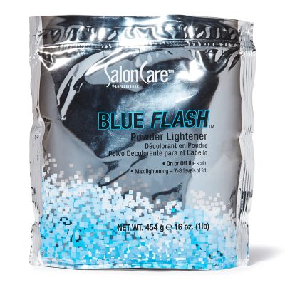  6. Salon Care Professional Blue Flash Powder Lightener is the best blue. 