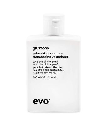  4. EVO Gluttony Volumising Shampoo is ideal for thinning hair. 