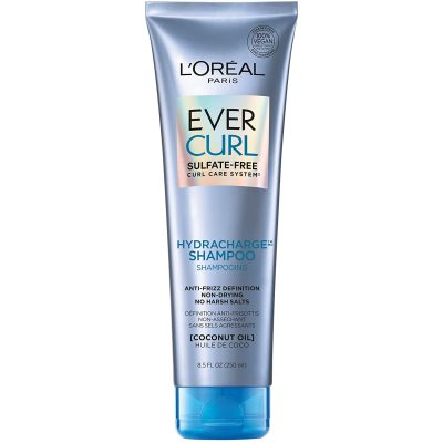  4. L'Oréal Paris Evercurl HydraCharge Shampoo is ideal for coloured hair. 