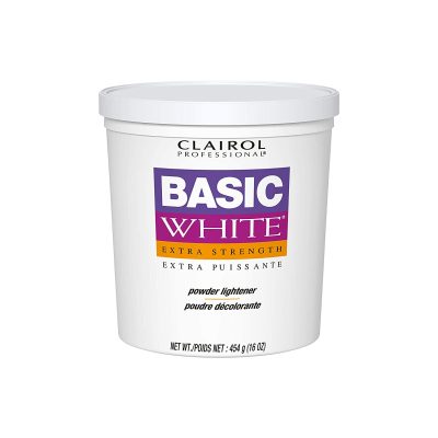  5. Clairol Professional Basic White Extra Strength Powder Lightener is ideal for highlighting. 