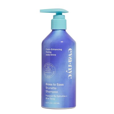  2. Eva NYC Brass to Sass Brunette Shampoo is the best drugstore shampoo. 