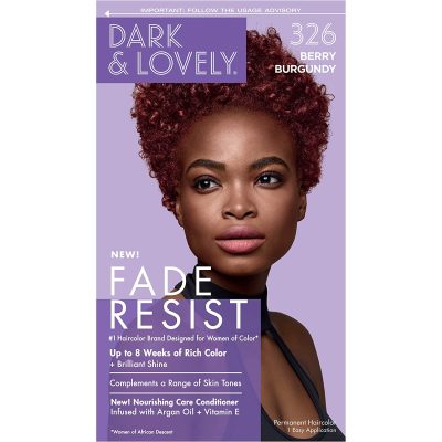  6. Dark and Lovely Fade Resist Rich Conditioning Hair Color for Natural Hair 