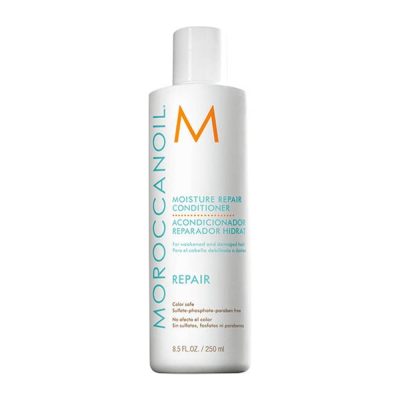 4. Moroccanoil Moisture Repair Conditioner is ideal for chemically treated hair. 