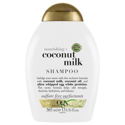  1. OGX Nourishing Coconut Milk Shampoo is the most affordable option. 