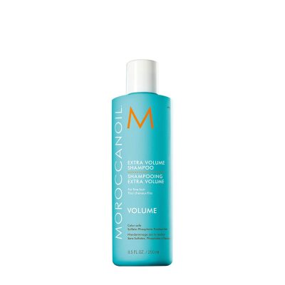  7. MoroccanOil Extra Volume Shampoo is ideal for fine hair. 