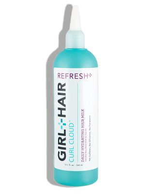  3. Girl + Hair Refresh+ is best for natural hair. Hydrating Hair Milk with Aloe Vera and Biotin 
