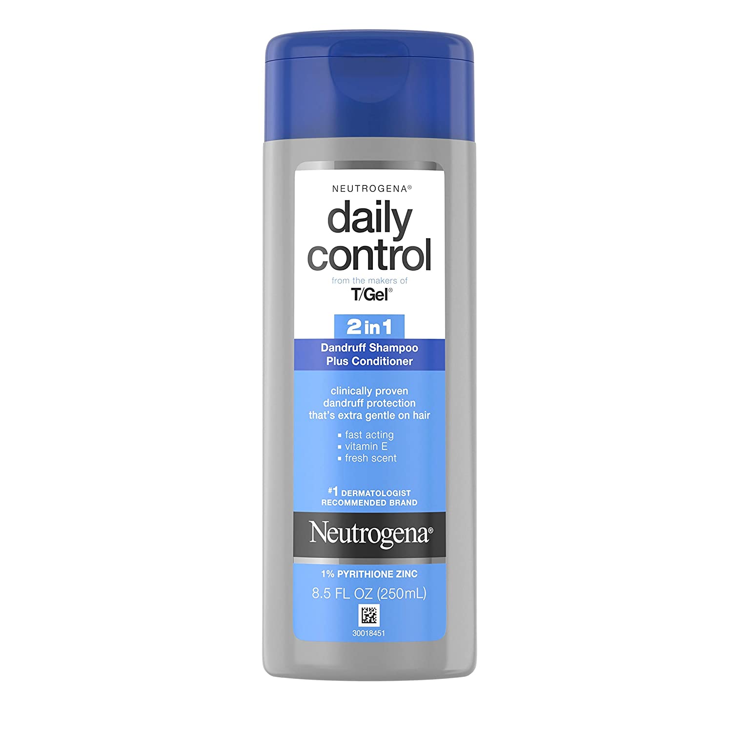  5. Neutrogena TGel Daily Control 2-in-1 Dandruff Shampoo Plus Conditioner (Best Drugstore) 