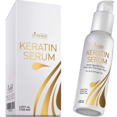  6. Vitamins Keratin Protein Hair Serum is the best serum. 