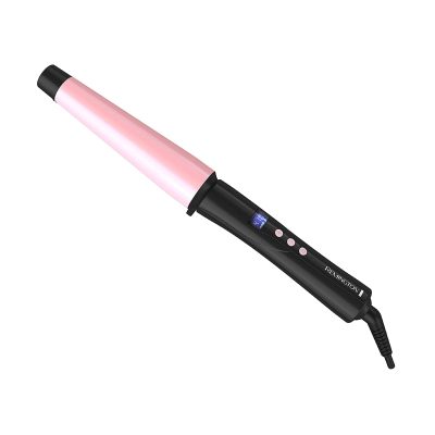  3. Remington Pro 1-1.5-Inch Pearl Ceramic Conical Curling Wand, Best Drugstore 