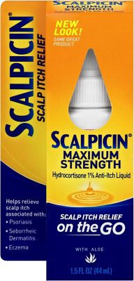  4. Scalpicin Maximum Strength Dandruff & Scalp Itch Relief Treatment 