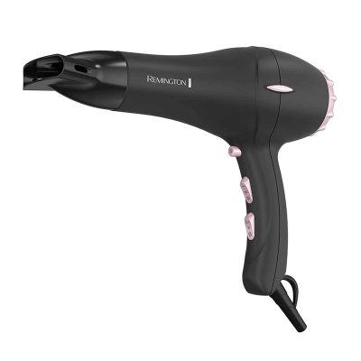 3. REMINGTON Pro Hair Dryer with Pearl Ceramic Technology is the best hair dryer for thin hair. 