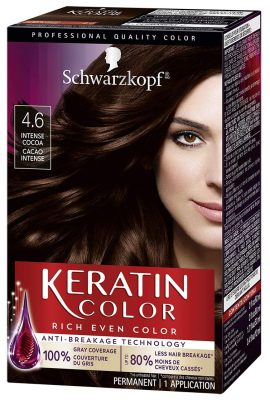  5. Schwarzkopf Keratin Color Intensive Caring Color is the best hair color. 