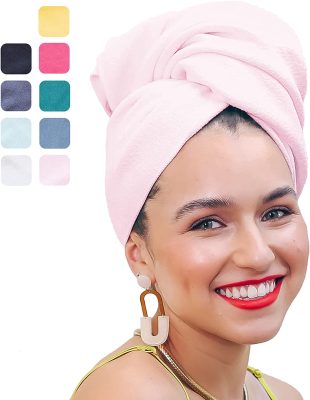  11. Hair Towel Aquis Rapid Dry Lisse 