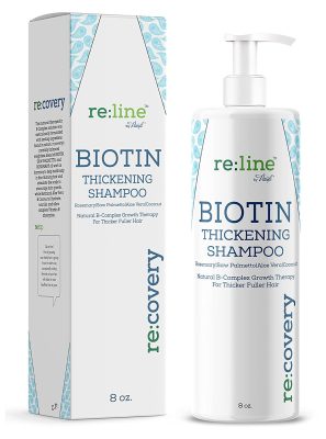  4. Paisle Botanics Biotin Shampoo for Hair Growth is the best for regrowth. 
