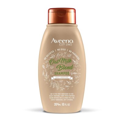  10. Aveeno Scalp Soothing Oat Milk Blend Shampoo is ideal for sensitive scalps. 