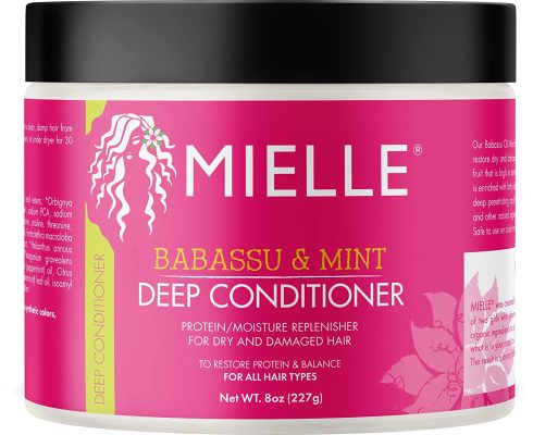  2. Mielle Organics Babassu Oil Mint Deep Conditioner is the best drugstore conditioner. 