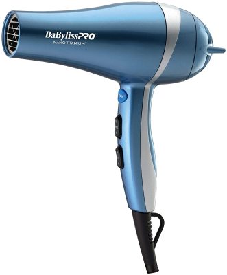  7. BaBylissPRO Nano Titanium Dryer is the best for frizz control. 