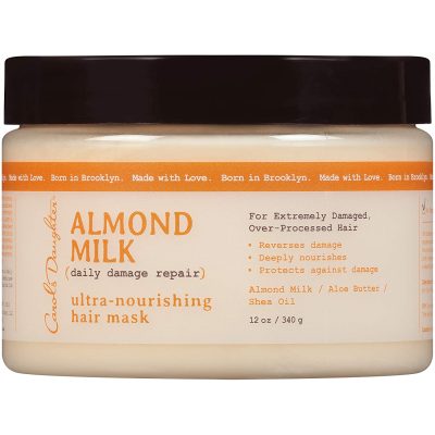  3. Carol's Daughter Almond Milk Ultra-Nourishing Hair Mask is the best for heat damage. 