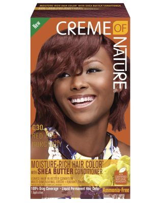  7. Creme of Nature Moisture-Rich Hair Color is ideal for natural hair. 