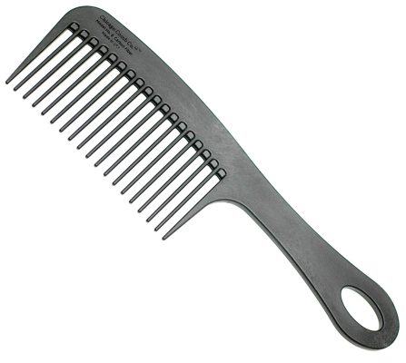  3. Chicago Comb Model Carbon Fiber Comb is the best for curly hair. 