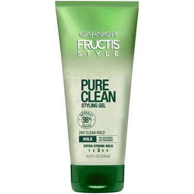  2. Garnier Fructis Style Pure Clean Styling Gel is the most affordable option. 