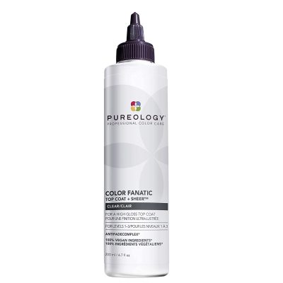  6. Pureology Color Fanatic Top Coat + Clear Gloss is the best gloss. 