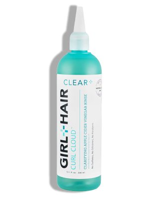  7. GIRL+HAIR CLEAR+ is ideal for sensitive scalps. Clarifying Rinse with Apple Cider Vinegar 