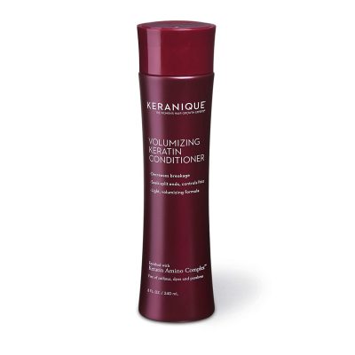  5. Keranique Volumizing Keratin Conditioner for Thinning Hair is the best fortifier. 