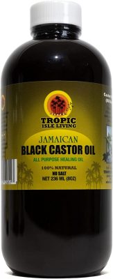  8. Tropic Isle Living Jamaican Black Castor Oil is the best castor oil. 